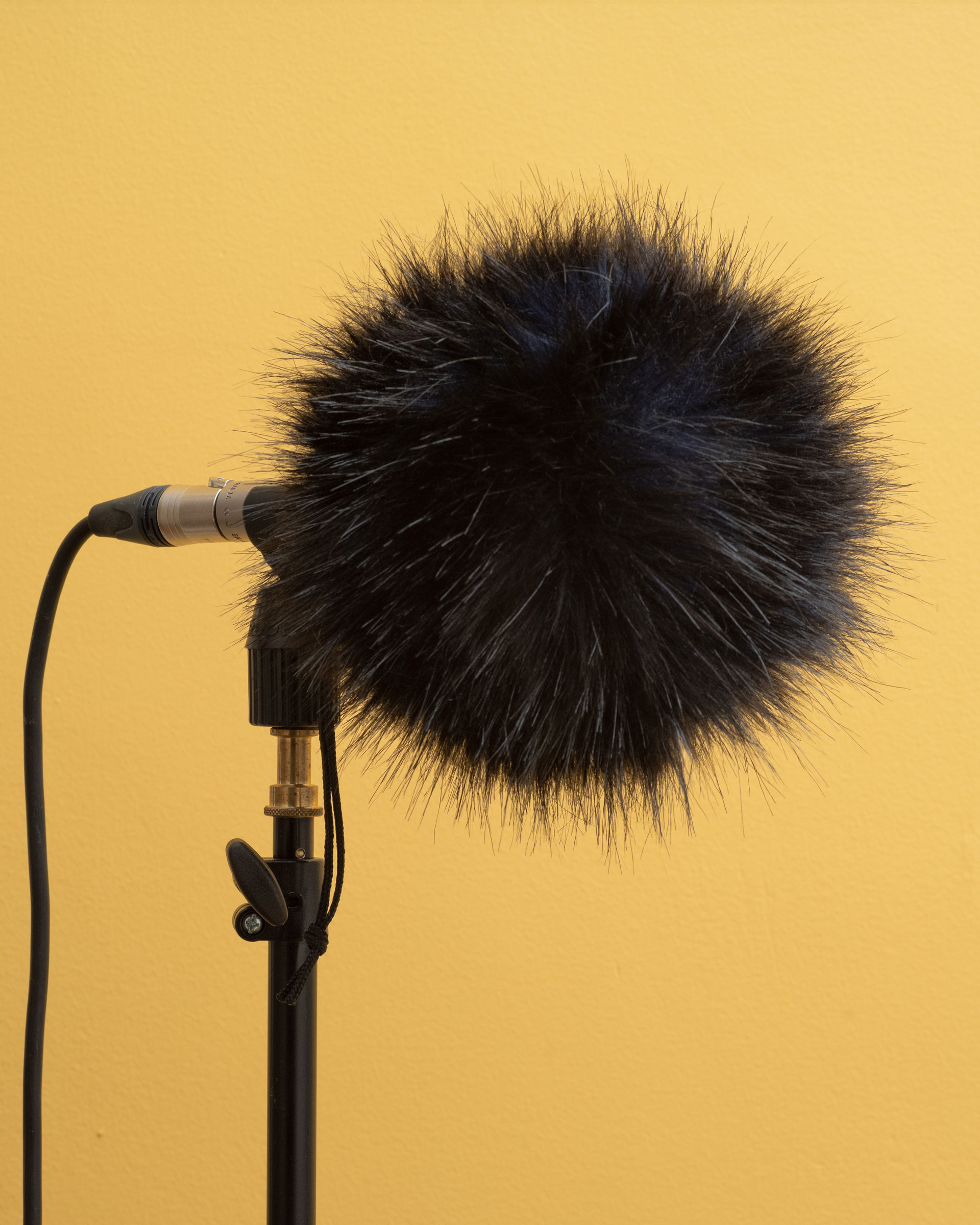 Beispiel: Windschutz mit Kunstfell